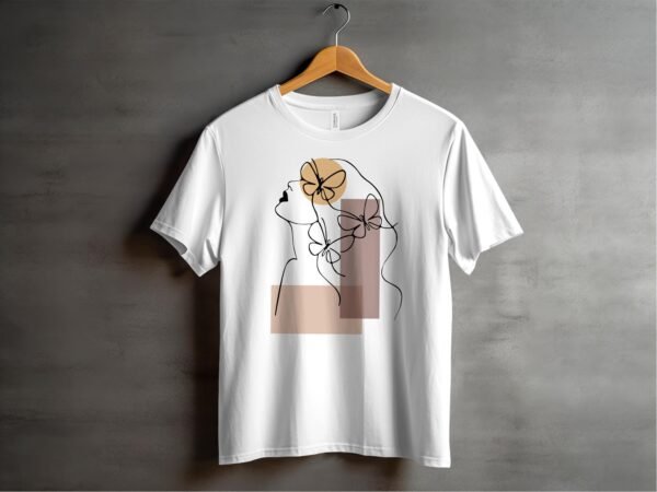 BELLA 3001Y HANGED MOCKUP AI White