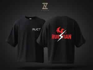 RUETIAN Phoenix T-Shirt – Drop Shoulder & Regular Fit