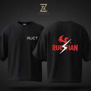 RUETIAN Phoenix T-Shirt – Drop Shoulder & Regular Fit